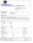 PRN-HA672-B79 Nutrition Sheet