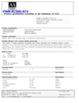 PWN-AL59B-B79 Nutrition Sheet