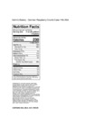 Hahn's Bakery 20-Cut Raspberry German Crumb Cake Half Sheet ingredients Hahn's Bakery 20-Cut Raspberry German Crumb Cake Half Sheet ingredients