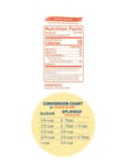 Splenda 2 lb. Sugar and Splenda Blend Nutrition Information