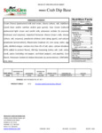Spring Glen Fresh Foods Crab Dip Base Nutrition Information