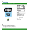 StubbornSoda Agave Vanilla Cream Nutrition