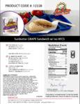 Sunwise Sun-butter & Grape Uncrustable Nutrition Sunwise Sun-butter & Grape Uncrustable Nutrition