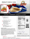 Sunwise Sun-butter & Strawberry Nutrition