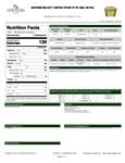 Nutrition / Specsheet