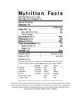 Nutrition / Ingredient Label