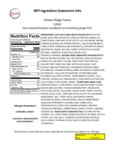 Timber Ridge Farms - 52002 - Plant-Based Breakfast Sandwich on Everything Bagel Thin Timber Ridge Farms - 52002 - Plant-Based Breakfast Sandwich on Everything Bagel Thin