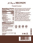 Monin Toasted Coconut Nutrition