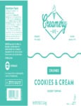 TOPPING COOKIES AND CREAM CHOPPED 25# CREAMERY AVE