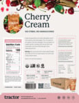 Tractor Cherry Cream Nutrition
