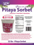 Tropical Acai Pitaya Sorbet Nutrition Tropical Acai Pitaya Sorbet Nutrition