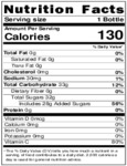 Tropicana Cranberry Juice Cocktail Nutrition