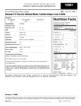 Mission White Unfried Tortilla Chip Nutrition Information