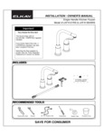 Elkay LKF4121RS & LKF413945RS Kitchen Faucet Installation Instructions Elkay LKF4121RS & LKF413945RS Kitchen Faucet Installation Instructions