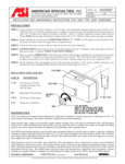 American Specialties, Inc. 0345-41 Matte Black Surface-Mounted Horizontal Liquid Soap Dispenser instructions