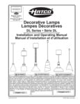 Hatco Decorative Lamp Manual