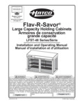Hatco Flav-R-Savor LFST-48 Manual