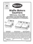 Hatco RWM Waffle Maker Manual