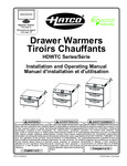 Hatco HDWTC Drawer Warmer Manual Hatco HDWTC Drawer Warmer Manual