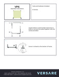 Versare VP6 Instructions Versare VP6 Instructions
