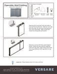 Versare Operable Folding Wall Assembly Versare Operable Folding Wall Assembly