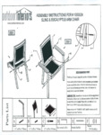 10555DK Sling&Eucalyptus arm chairs assembly instructions 10555DK Sling&Eucalyptus arm chairs assembly instructions