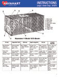 Havahart Large 1-Door Animal Trap instructions Havahart Large 1-Door Animal Trap instructions