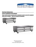 123ARCB36 Chef Base Fridges Manual