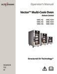 Alto-Shaam Vector Series Operator's Manual Alto-Shaam Vector Series Operator's Manual