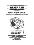 STORM 1250 GREEN DEHUMIDIFIER manual