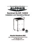 STORM 1400X DEHUMIDIFIER manual