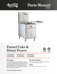 Avantco Donut Fryer Parts