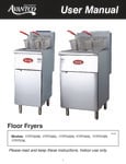 Avantco Floor Fryer Manual