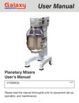 Galaxy GMIX30 Manual Galaxy GMIX30 Manual