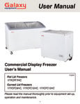 177ICFF Galaxy Cruved and Flat Freezer Manual
