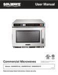 Solwave Commercial Microwave Manual