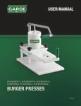 Burger Press User Manual