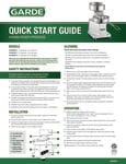 Garde Burger Press Manual