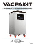 VacPak-It VMC16F Floor Model Chamber Vacuum Sealer Manual