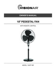 18inch OSCILLATING PEDESTAL FAN WITH REMOTE