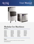 Avantco Ice KMC-500-B3H 30 Air Cooled Modular Half Cube Ice Machine with  Bin - 500 lb.