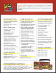 Flex Seal Product Info Sheet