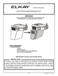 KIT FILTER MAINTENANCE W/ FILTER ACCESS PANEL instructions