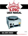 Gas Crepe Maker Manual