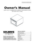 Solwave Owner's Manual Solwave Owner's Manual