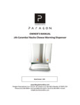 Paragon 2040 Nacho Manual