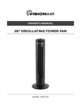 29inch OSCILLATING TOWER FAN