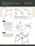 30x30 Bar Height Assembly Guide