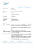 31955 Declaration of Compliance 31955 Declaration of Compliance