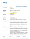 31956 Declaration of Compliance 31956 Declaration of Compliance